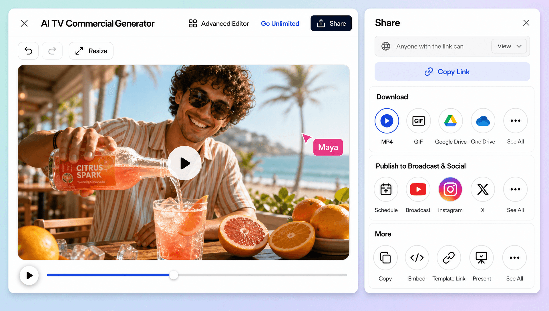 AI TV Commercial Generator Online – Create Professional TV Ads with AI AI TV Commercial Generator Online – Create Professional TV Ads with AI